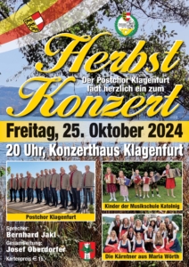 Postchor Klagenfurt - Herbstkonzert @ Klagenfurt: Konzerthaus